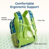 image:imagemommore 2in1 Kids Backpack for Boys Girls 48 with Insulated Lunch Pocket  Kindergarten Elementary School Bookbag Insulated Compartment Travel Daycare Waterresistant Adjustable StrapsDinosaur Green
