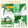 image:imagemommore Clear Backpack Heavy Duty PVC Transparent Bookbag for School  15H Large SeeThrough Plastic Bag for Boys amp Girls 48 WaterResistant Adjustable Padded Straps Kindergarten TravelFoxbrown