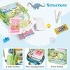 image:imagemommore Clear Backpack Heavy Duty PVC Transparent Bookbag for School  15H Large SeeThrough Plastic Bag for Boys amp Girls 48 WaterResistant Adjustable Padded Straps Kindergarten TravelGreen