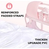 image:imagemommore Clear Backpack Heavy Duty Thick PVC Clear Bookbags for School