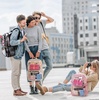 image:imagemommore Clear Backpack Heavy Duty Transparent Bookbag for School  05mm Thick PVC Padded Straps Fits 15 Laptop Large Capacity SeeThrough Kids Backpack for Ages 7 Boys GirlsBlack