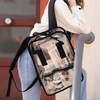 image:imagemommore Clear Backpack Heavy Duty Transparent backpacks with Widened Handle Thick PVC SeeThrough Bookbags for School WorkBlack