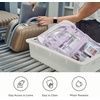 image:imagemommore Clear Backpack for School 17 Heavy Duty Transparent Bookbag  05mm Thick PVC Padded Straps Fits 15 Laptop SeeThrough Backpack for Age 10 Boys Girls Adults College Work TravelPurple