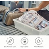 image:imagemommore Clear Backpack for School 17 Heavy Duty Transparent Bookbag  05mm Thick PVC Padded Straps Fits 15 Laptop SeeThrough Backpack for Age 10 Boys Girls Adults College Work TravelKhaki