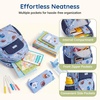 image:imagemommore Kids Backpack Set Kindergarten School Bookbag for Boys Girls 48  Preschool Elementary Backpack 3 PCS with Lunch Box amp Pencil Case 15L Fits Folders Lightweight Travel DaypackNavy Monster Truck
