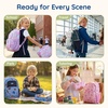 image:imagemommore Kids Backpack Set Kindergarten School Bookbag for Boys Girls 48  Preschool Elementary Backpack 3 PCS with Lunch Box amp Pencil Case 15L Fits Folders Lightweight Travel DaypackBallet  Floral