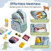 image:imagemommore Kids Backpack Set Kindergarten School Bookbag for Boys Girls 48  Preschool Elementary Primary Backpack with Padded Straps 2 PCS with Lunch Box 15L Large Capacity Travel DaypackSports Ball