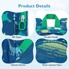 image:imagemommore Kids Backpack for Preschool Kindergarten Water Resistant Daycare Backpack Dinosaur Boys Bookbag Age 36