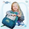 image:imagemommore Kids Backpack for Preschool Kindergarten Water Resistant Daycare Backpack Dinosaur Boys Bookbag Age 36