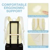 image:imagemommore School Backpack for Boys Girls 68 Years Old Lightweight Kids Bookbags Casual Daypack with Luggage Strap Beige