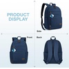 image:imagemommore School Backpack for Boys Girls 68 Years Old Lightweight Kids Bookbags Casual Daypack with Luggage Strap Blue