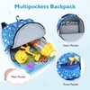 image:imagemommore Toddler Backpack Leash for 13 Baby Backpack for Boys Girls Small Preschool Bookbag  FashionBlue Dinosaur