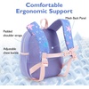 image:imagemommore Toddler Backpack for Girls 24 Small Cute Butterfly with Kids Leash  3D Backpack Cartoon Preschool Kindergarten Bookbag for Prek BoysMermaid
