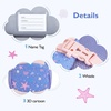 image:imagemommore Toddler Backpack for Girls 24 Small Cute Butterfly with Kids Leash  3D Backpack Cartoon Preschool Kindergarten Bookbag for Prek BoysMermaid