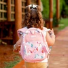 image:imagemommore Toddler Backpack for Girls 24 Small Cute Butterfly with Kids Leash  3D Backpack Cartoon Preschool Kindergarten Bookbag for Prek BoysUnicorn