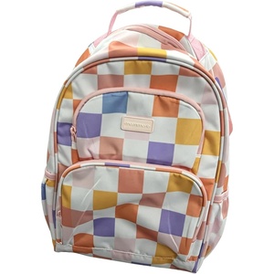 image:imagemommore Kids Backpack Set Kindergarten School Bookbag for Boys Girls 48  Preschool Elementary Primary Backpack with Padded Straps 2 PCS with Lunch Box 15L Large Capacity Travel DaypackMulticolor Check Print