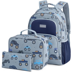 image:imagemommore Kids Backpack Set Kindergarten School Bookbag for Boys Girls 48  Preschool Elementary Primary Backpack with Padded Straps 2 PCS with Lunch Box 15L Large Capacity Travel DaypackTruck