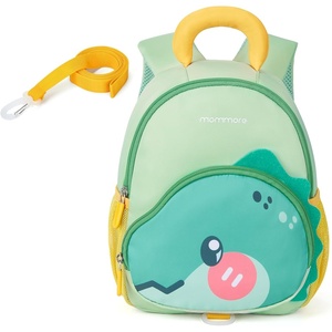 image:imagemommore Kids Backpack for Boys and Girls Toddler Kindergarten Bookbag  Preschool Backpack for Travel amp Daycare Lightweight Waterresistant Adjustable Straps amp Chest BuckleGreen Dinosaur