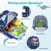 image:imageMommore Kids Backpack Boys Preschool Dinosaur Bookbag with Chest Strap Water Resistant for School amp Travel
