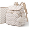 Checkered Khaki