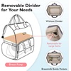 image:imagemommore Breast Pump Bag for Spectra S1S2 amp Medela with Insulated Cooler  Pumping Backpack Work Bag for Breastfeeding Mom with 15 Laptop Sleeve Large Diaper Bag Backpack for Travel amp DaycareGrey