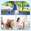 image:imagemommore Breast Pump Bag for Spectra S1S2 amp Medela with Insulated Cooler  Pumping Backpack Work Bag for Breastfeeding Mom with 15 Laptop Sleeve Large Diaper Bag Backpack for Travel amp DaycareChampagne