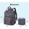 image:imagemommore Breast Pump Bag for Spectra S1S2 amp Medela with Insulated Cooler  Pumping Backpack Work Bag for Breastfeeding Mom with 15 Laptop Sleeve Large Diaper Bag Backpack for Travel amp DaycareGrey