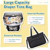 image:imagemommore Breast Pump Bag with Cooler for Medela Spectra S1 S2 Diaper Bag Tote with Changing Pad Baby Bag for Work
