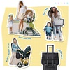 image:imagemommore Breast Pump Bag with Cooler for Medela Spectra S1 S2 Diaper Bag Tote with Changing Pad Baby Bag for Work