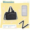 image:imagemommore Breast Pump Bag with Cooler for Medela Spectra S1 S2 Diaper Bag Tote with Changing Pad Baby Bag for Work