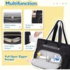 image:imagemommore Breast Pump Bag with Cooler for Medela Spectra S1 S2 Diaper Bag Tote with Changing Pad Baby Bag for Work