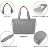 image:imagemommore Breast Pump for Spectra S1S2 amp Medela Diaper Bag Travel Tote  Pumping Tote Bag with Insulated Pockets Work Bag for Breastfeeding Mom with 15 Laptop Sleeve amp Changing PadLight Grey