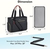 image:imagemommore Breast Pump for Spectra S1S2 amp Medela Diaper Bag Travel Tote  Pumping Tote Bag with Insulated Pockets Work Bag for Breastfeeding Mom with 15 Laptop Sleeve amp Changing PadDarkgrey