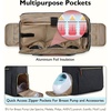 image:imagemommore Breast Pump for Spectra S1S2 amp Medela Diaper Bag Travel Tote  Pumping Tote Bag with Insulated Pockets Work Bag for Breastfeeding Mom with 15 Laptop Sleeve amp Changing PadDarkgrey