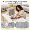 image:imagemommore Diaper Bag Backpack Baby Bag Diaper Backpack for Mom Dads Brown  Waterproof Changing Pad Stroller Straps for Toddler Insulated Pockets Pacifier Case Baby EssentialBlack