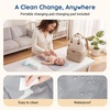 image:imagemommore Diaper Bag Backpack Travel Baby Bag with Changing Pad for Mom Dad  Insulated Pockets Luggage amp Stroller Straps Large Maternity Bag for Newborn Baby Essentials Hospital amp Work Beige2coffe Brown