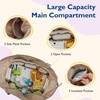 image:imagemommore Diaper Bag Tote Large Travel Baby Bag with Pacifier Case  Portable Changing Pad Insulated Pocket amp Stroller Strap Baby Essentials Maternity Bag  Hospital Bag for Labor DeliveryPink
