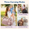 image:imagemommore Diaper Bag Tote Large Travel Baby Bag with Pacifier Case  Portable Changing Pad Insulated Pocket amp Stroller Strap Baby Essentials Maternity Bag  Hospital Bag for Labor DeliveryLight Beige