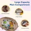 image:imagemommore Diaper Bag Tote Large Travel Baby Bag with Pacifier Case  Portable Changing Pad Insulated Pocket amp Stroller Strap Baby Essentials Maternity Bag  Hospital Bag for Labor DeliveryNavy Blue