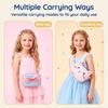 image:imageCute Fanny Pack for Girls Little Girls Kids Crossbody Purse Age 612  Adjustable Girls Belt Bag Ages 412 Birthday Gifts for 412 Year Old Girls Cute Unicorn Heart Horse and Butterfly PrintsUnicorn Pattern Print