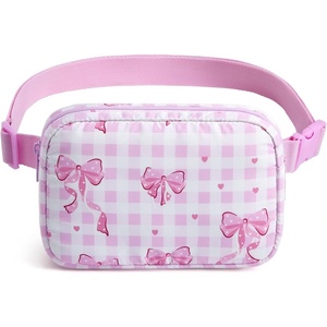 image:imageCute Fanny Pack for Girls Little Girls Kids Crossbody Purse Age 612  Adjustable Girls Belt Bag Ages 412 Birthday Gifts for 412 Year Old Girls Cute Unicorn Heart Horse and Butterfly PrintsButterfly Pattern Print
